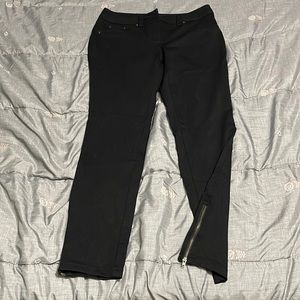 INC International Concepts Stretch Pants with Ankle Zippers  Size 6